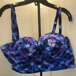 Torrid Galaxy Bikini Top